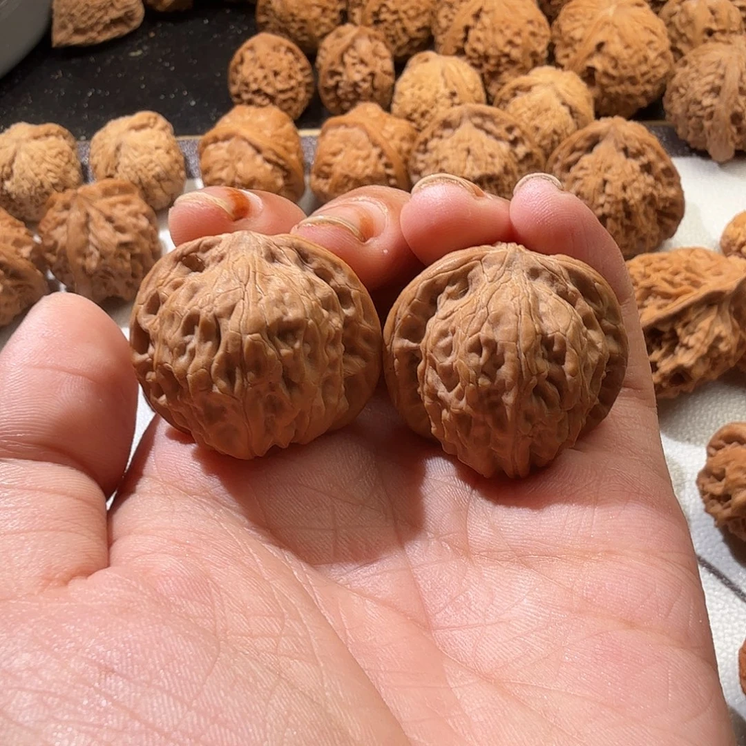 文玩核桃吊坠磨盘