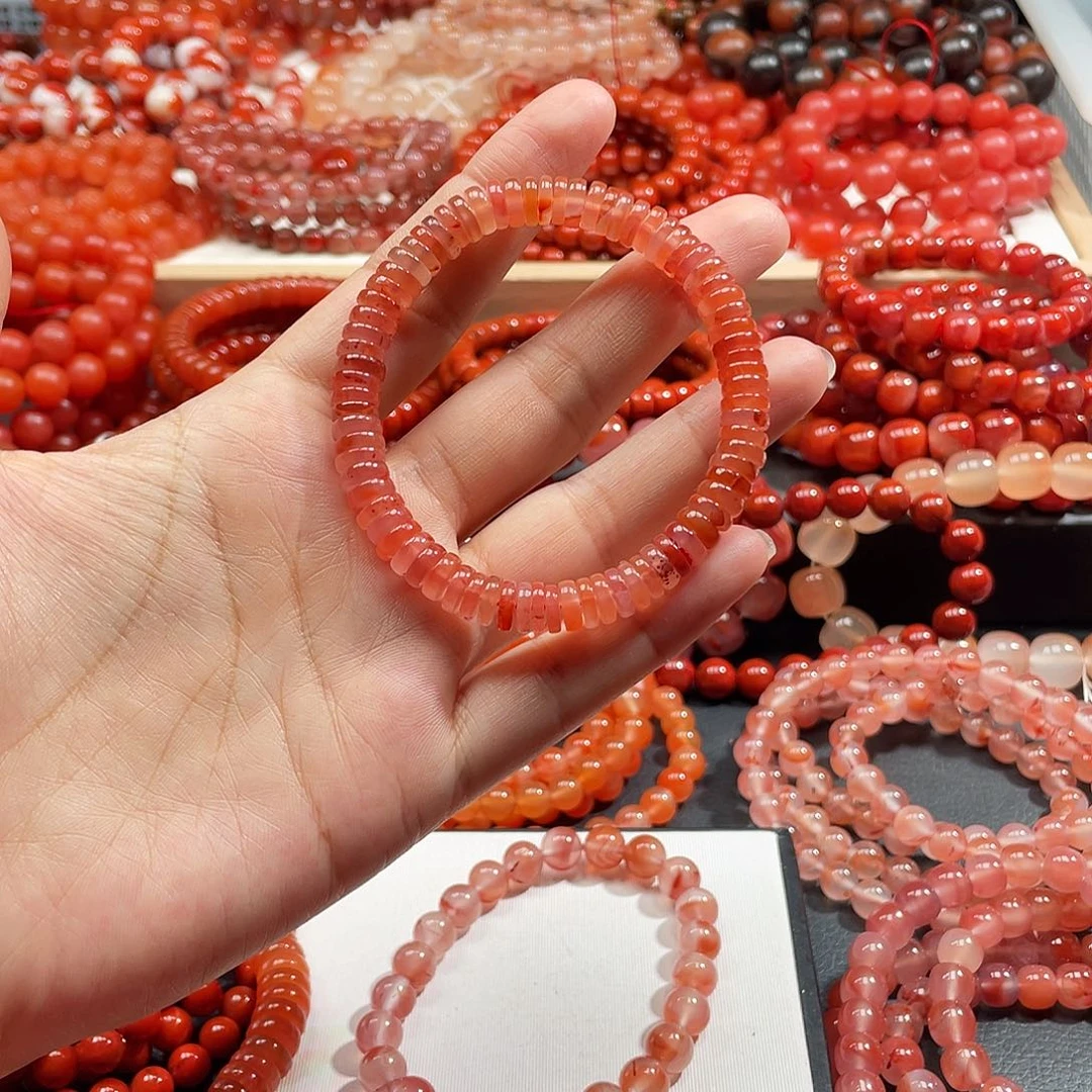 未镶嵌手链南红玛瑙