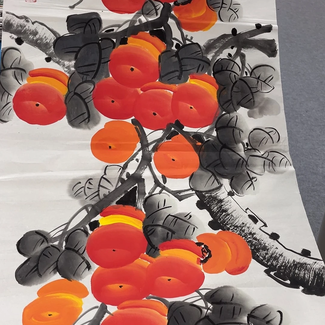 国画今天早上国画作品欣赏