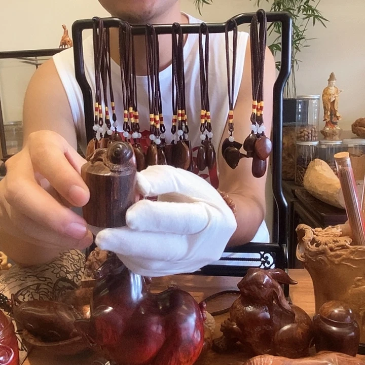 檀香木黄花梨小蜗牛