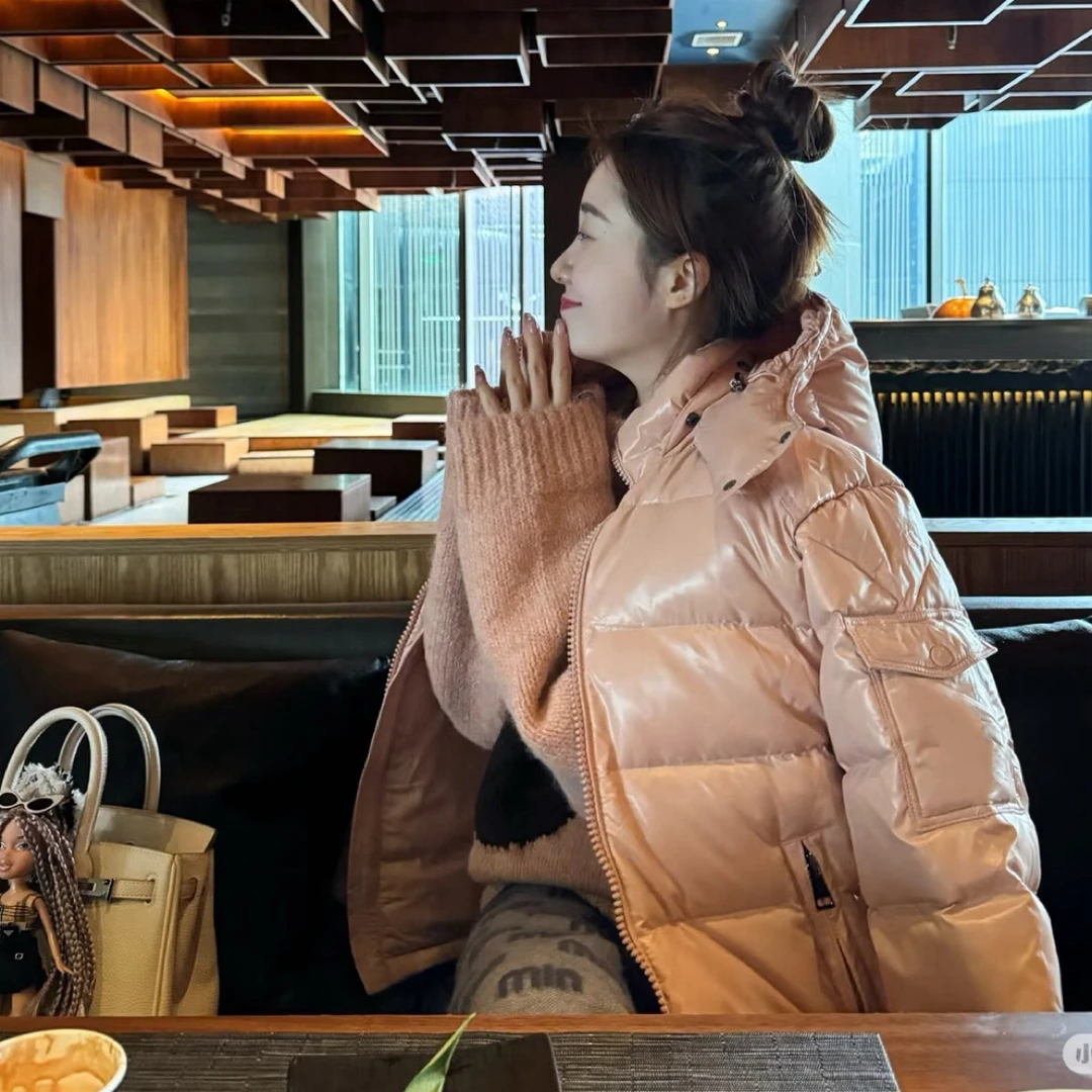 【晶妮妮】玛雅 高奢短款羽绒服 保暖男女款羽绒服户外加厚连帽