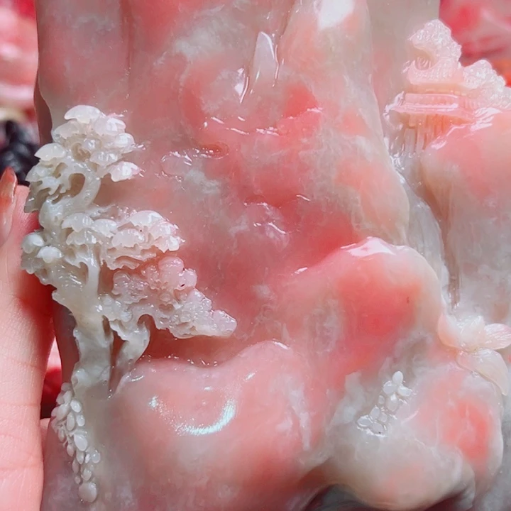 巴林石封*巴林原石摆件