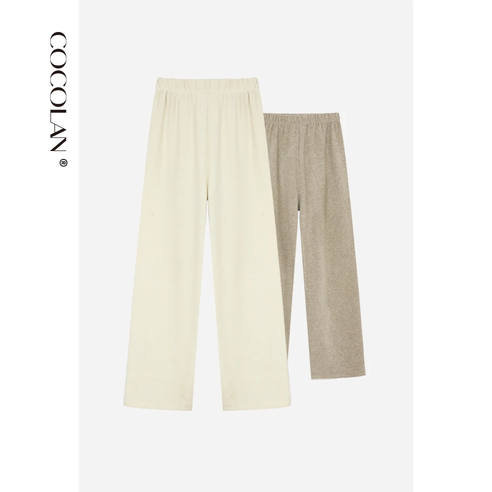 绒感休闲裤 CL6K010