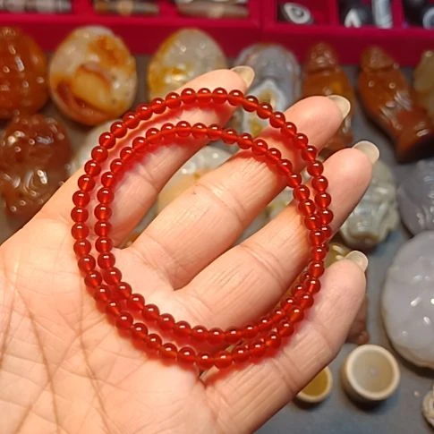 玛瑙/玉髓未镶嵌手串
