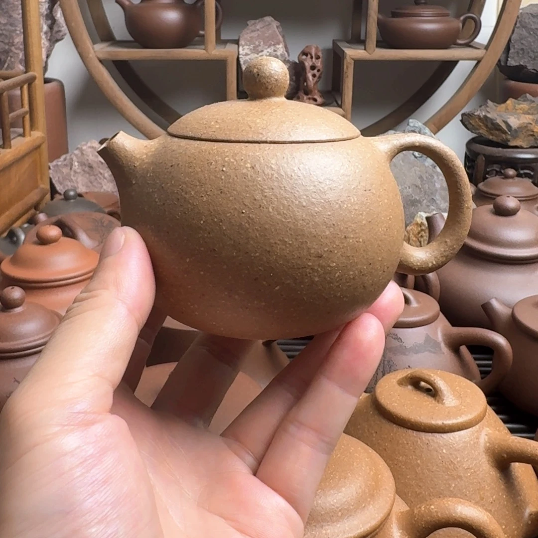 浪***尽茶壶紫砂西施240cc台西梨皮老段