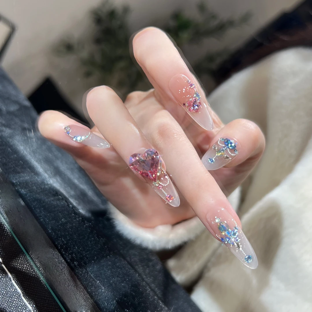 本宫指义【X1幻妖/施华】穿戴甲 底色：032月光粉腮红 +甜心56腮红