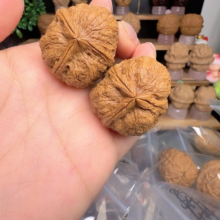 吊坠文玩核桃9号车36尺寸丁字三棱