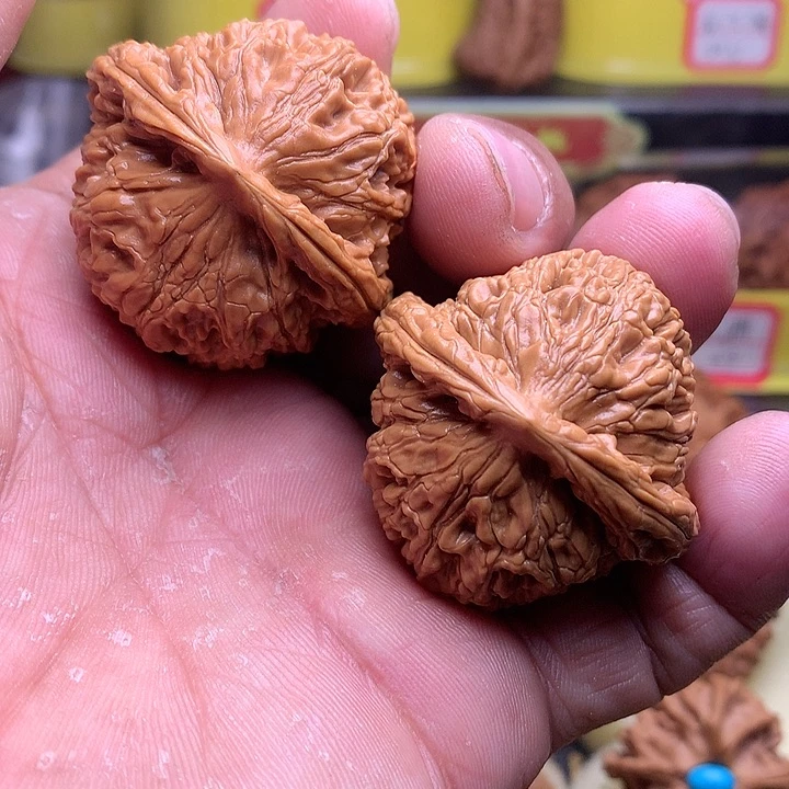 文玩核桃吊坠全家福水龙纹