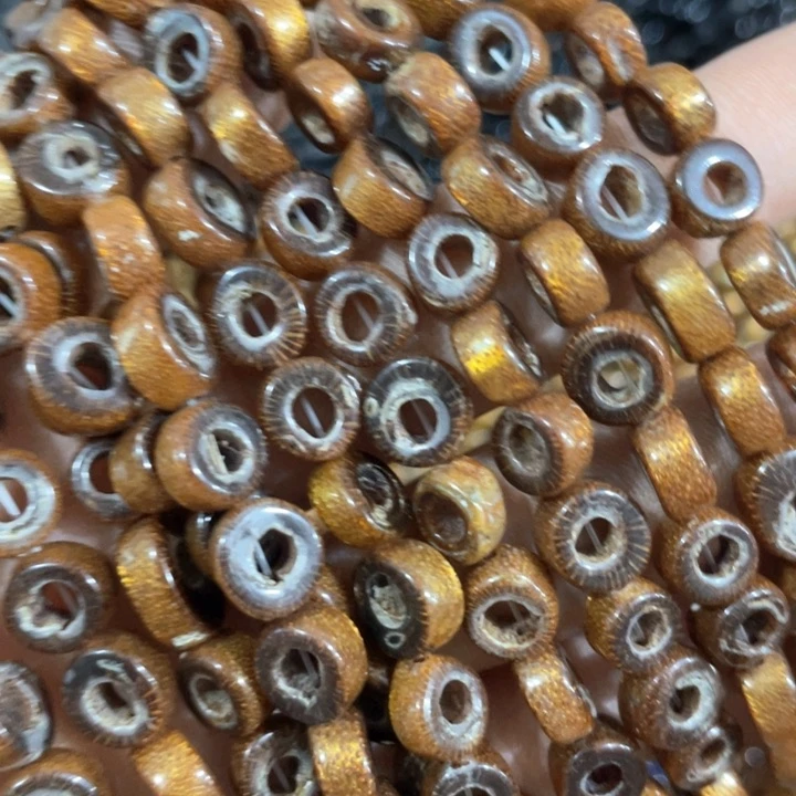 贝壳非金属一条8mm金豆豆甜甜圈