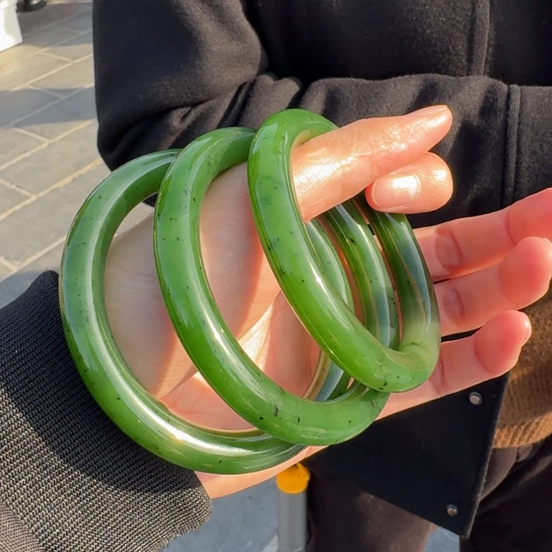 和田玉未镶嵌颈饰1130冀阿姨多样性发其一