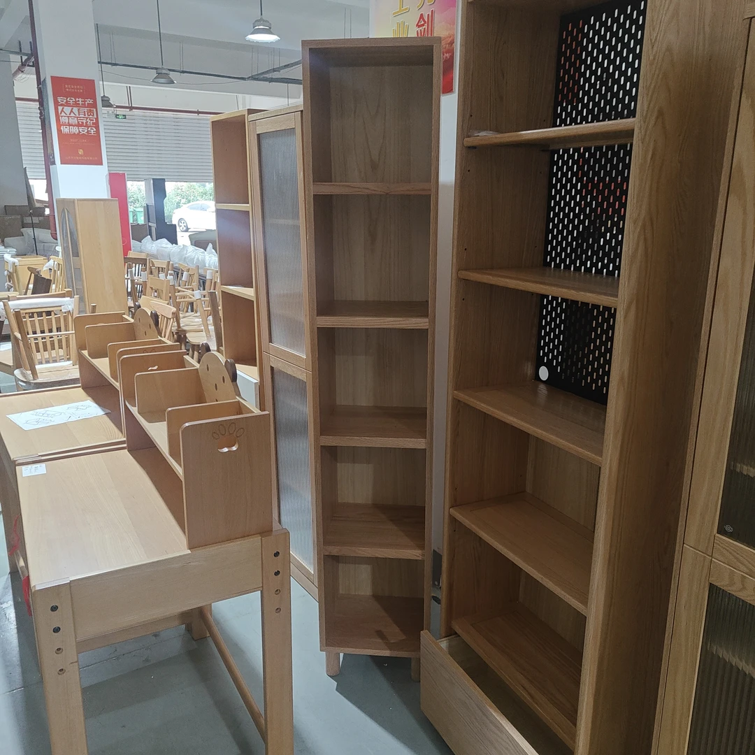 全实木格林书柜五格宽