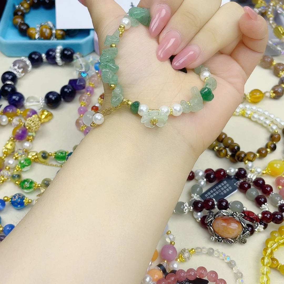 手饰针钠钙石银S925镀金镶嵌