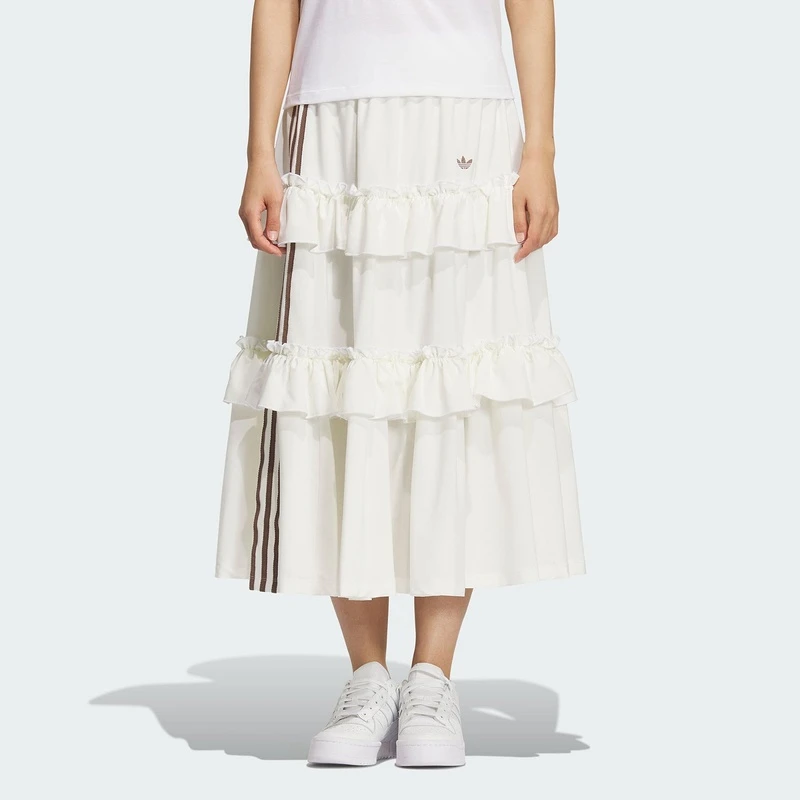 阿迪达斯 （adidas）OTT LONG SKIRT 休闲长裙蛋糕裙女子KQ6506