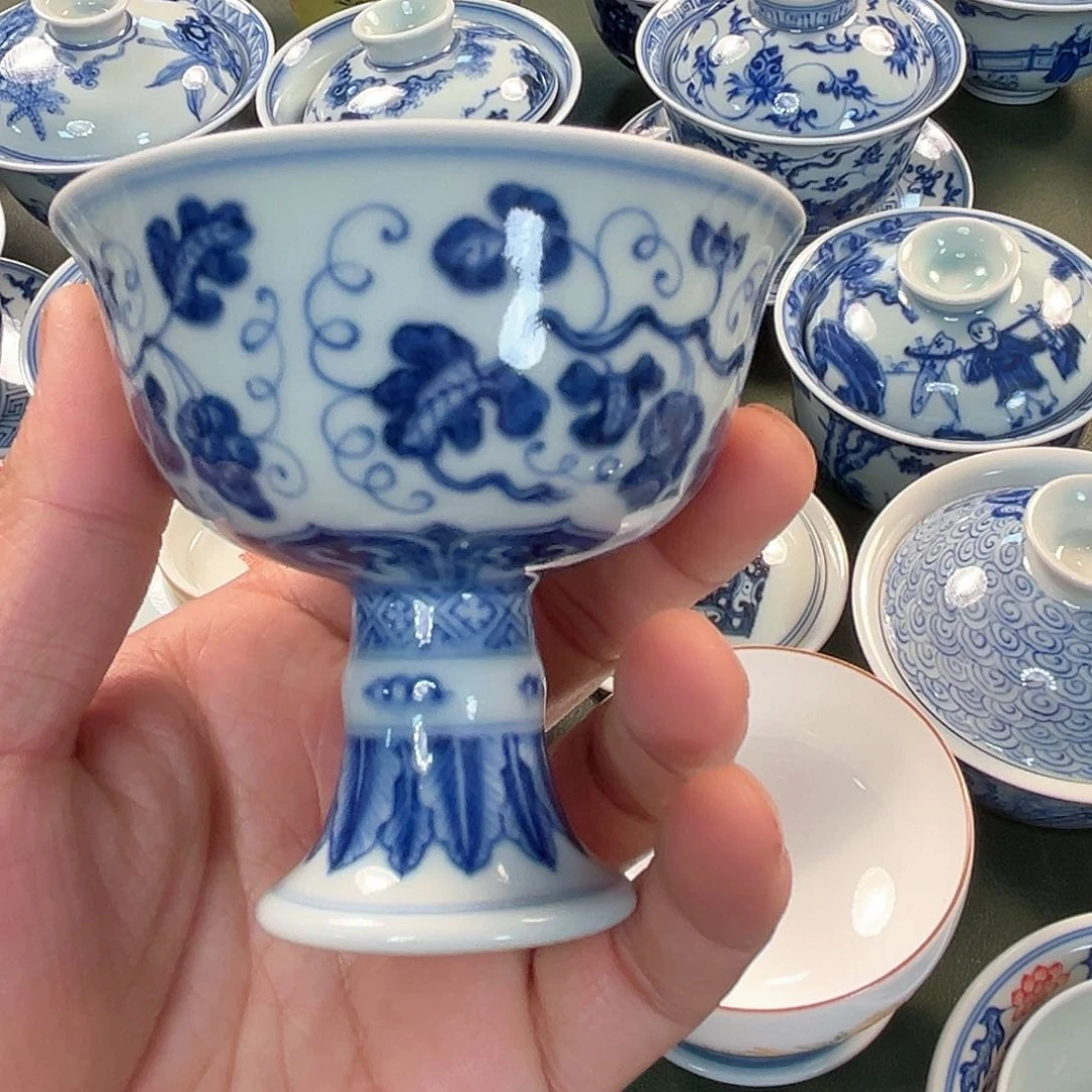 杯青花瓷器青花瓷器