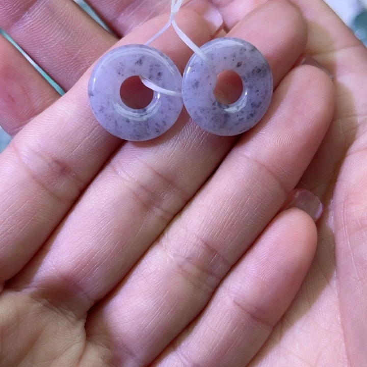 翡翠裸石天然翡翠甜甜圈