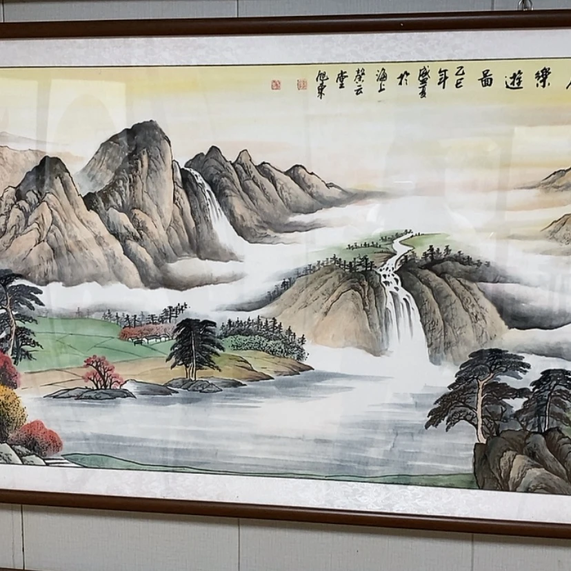 【闪购商品】国画手绘国画带框