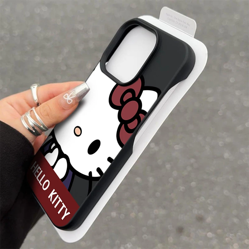 凯蒂猫半包款软壳适用苹果16/15promax手机壳iphone14/12/11/13