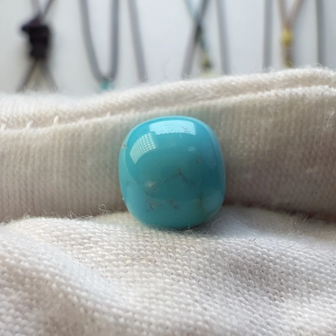 绿松石未镶嵌配饰直径8.6