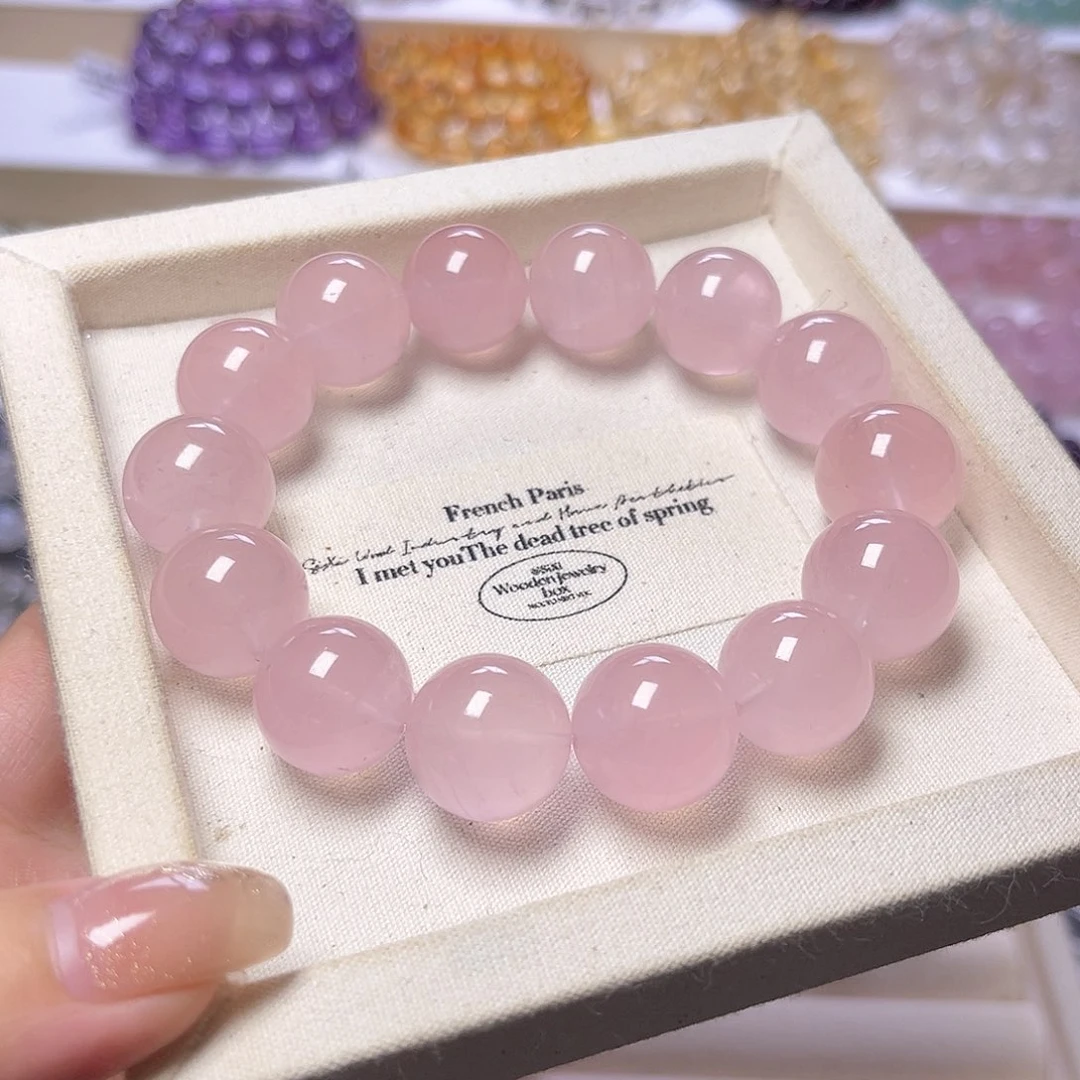 水晶手串未镶嵌香***?天然水晶16mm