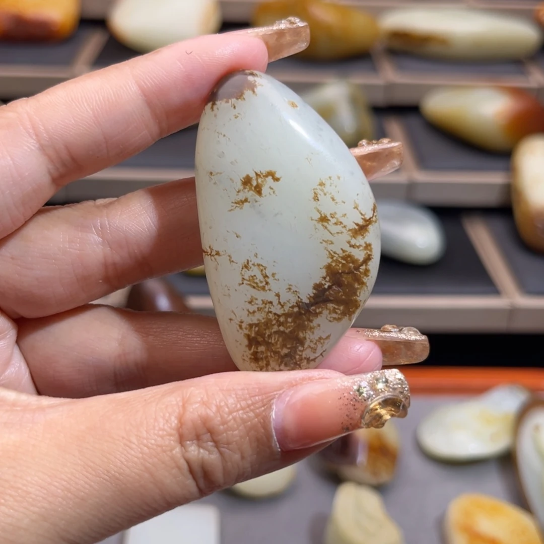 未镶嵌和田玉挂件定制和田玉岚