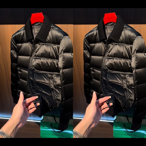 冬季高品质可拆卸领时尚百搭羽绒服82700