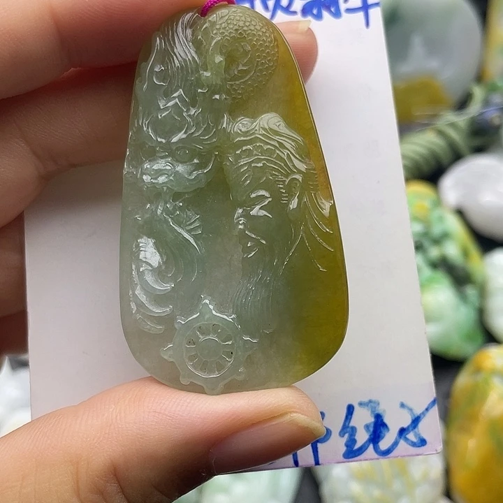 翡翠未镶嵌颈饰天然翡翠