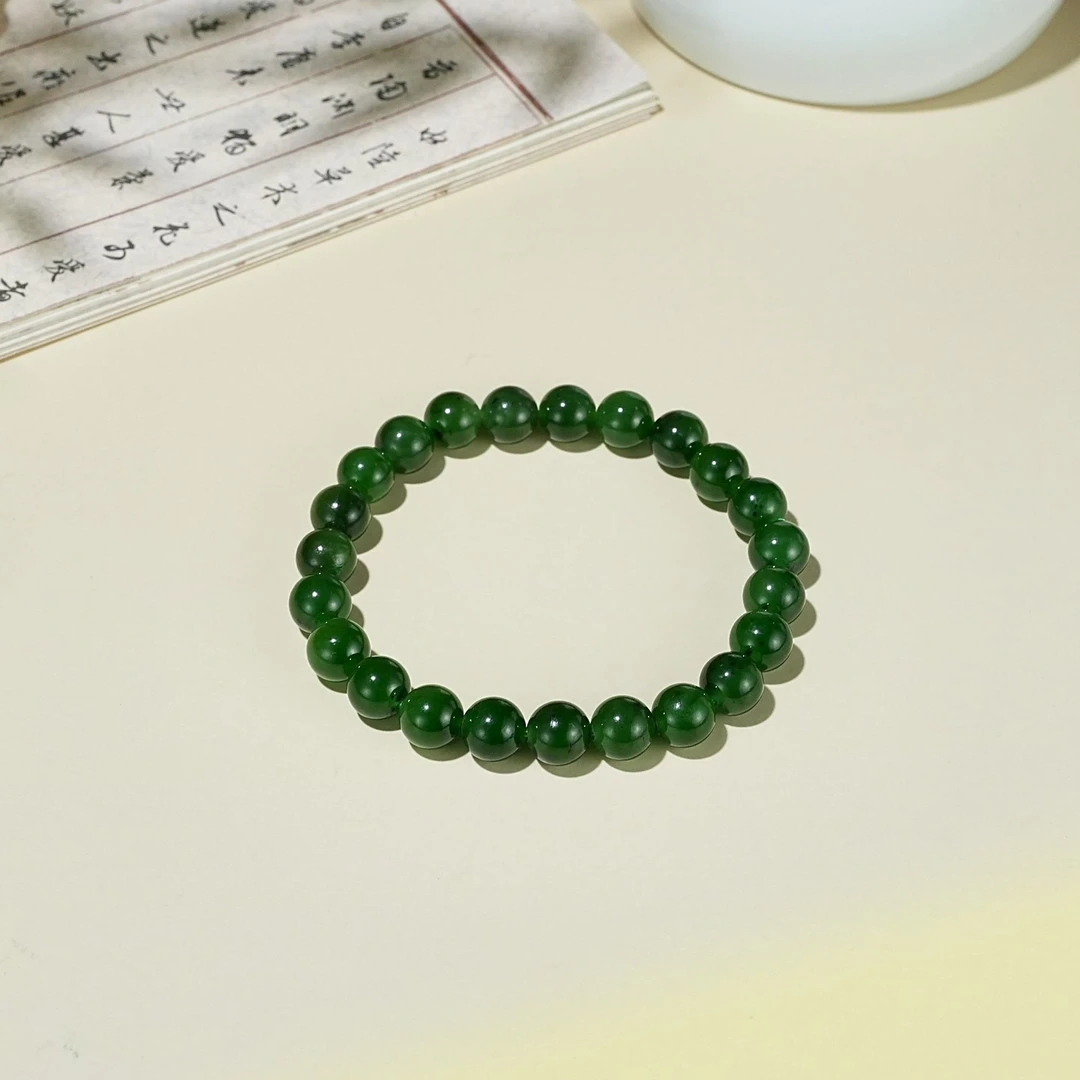 天然和田玉手串8mm YC0620564