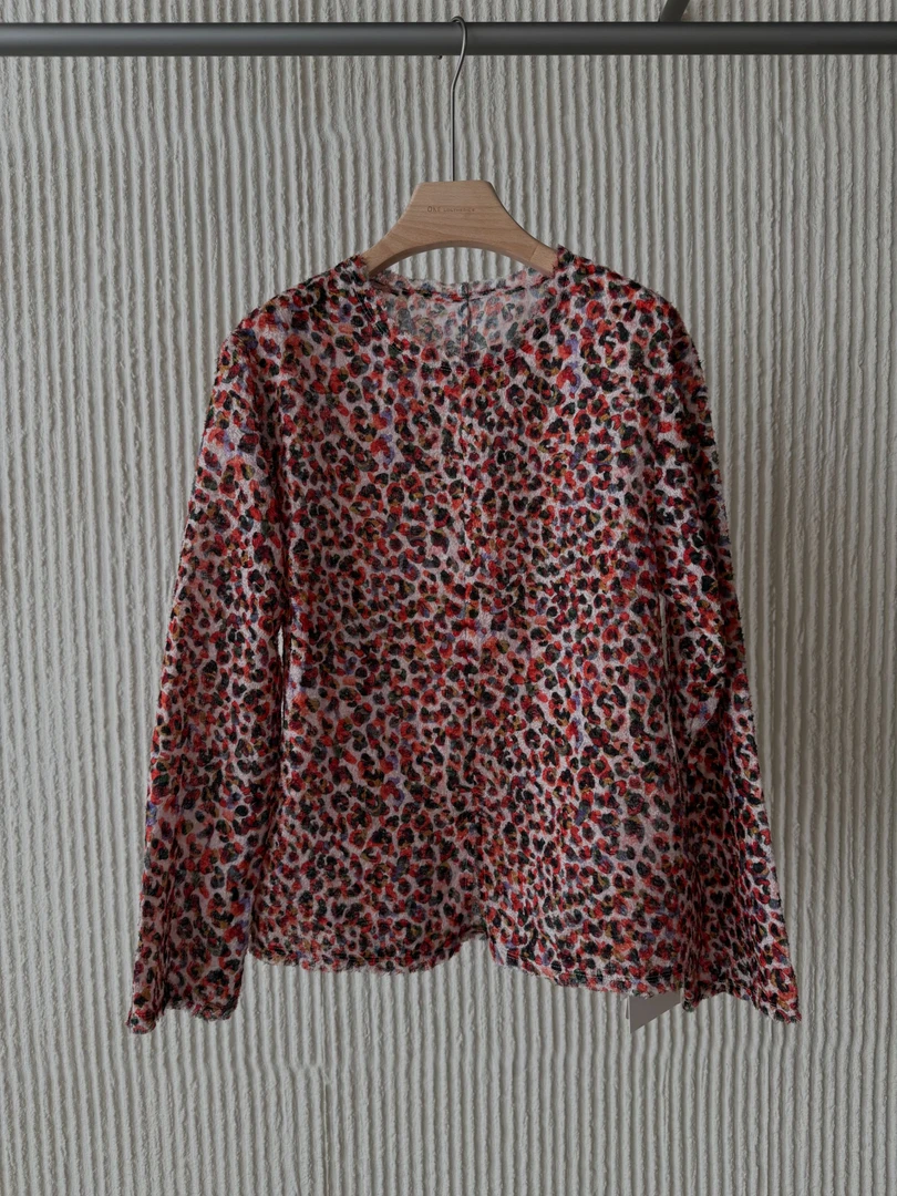 前开衩圆领长袖 J25CX150