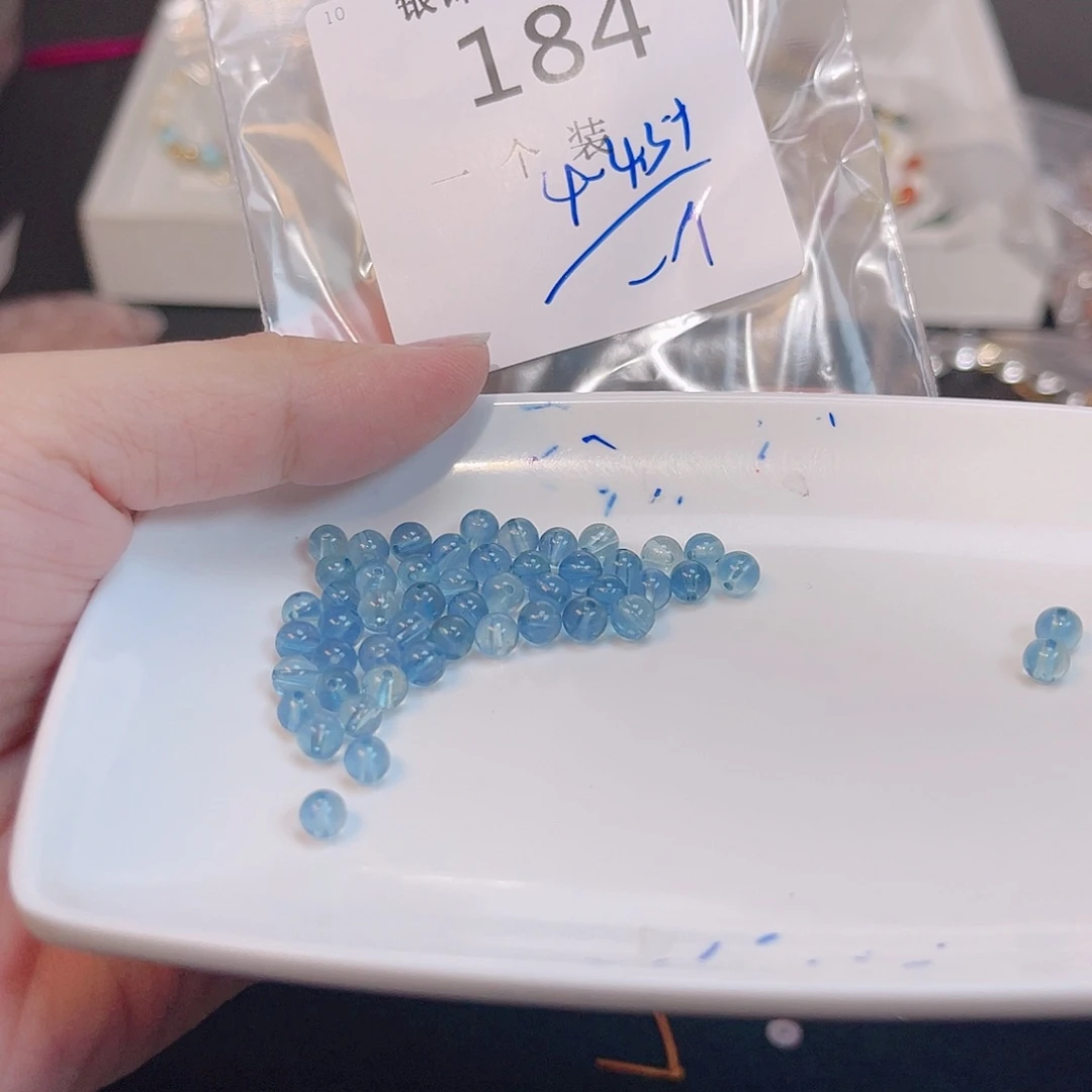 水晶珠宝半成品未镶嵌184 。