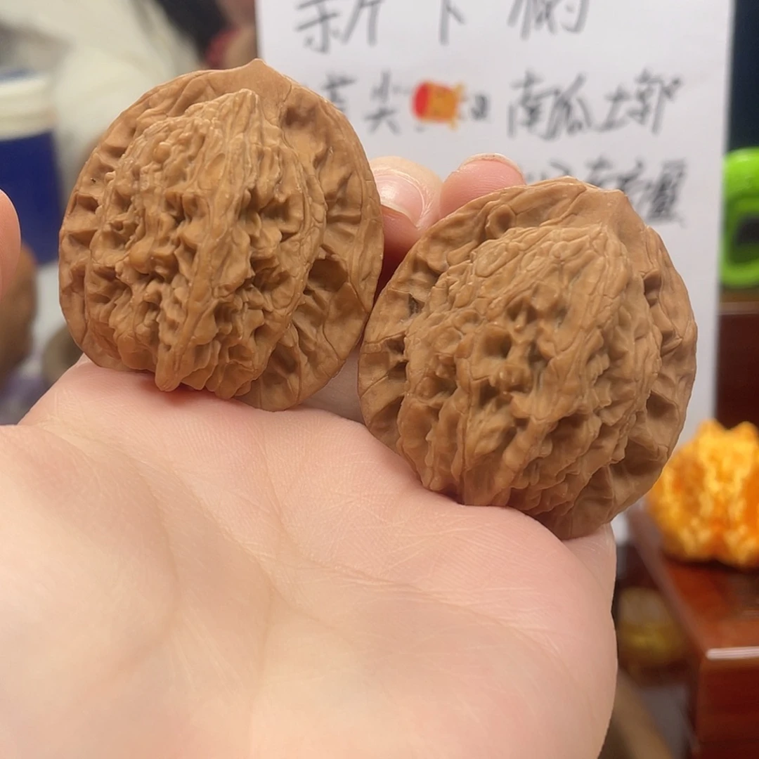 吊坠桃核全品43尺麦穗虎头