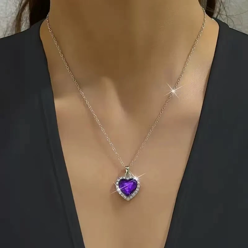 铜合金项链 项链吊坠超仙项链气质爆款礼服配饰7660-2