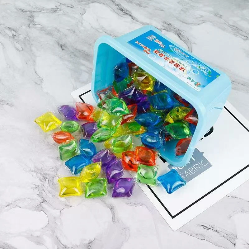 自然香型洗衣凝珠洗衣液护色去污抑菌持久留香护理家用颗粒除螨