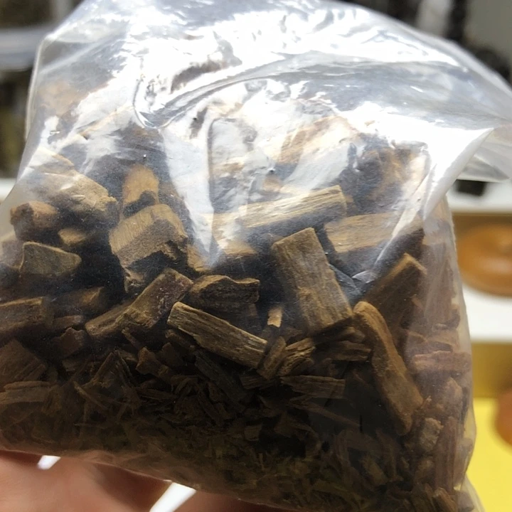 檀香木手串/手链老山檀香1斤黑肉碎粒