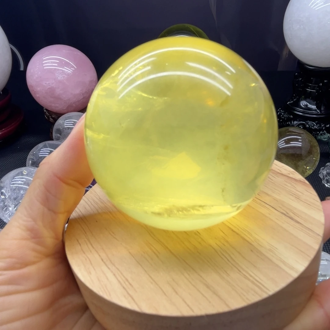 未镶嵌珠宝半成品水晶6.71公分