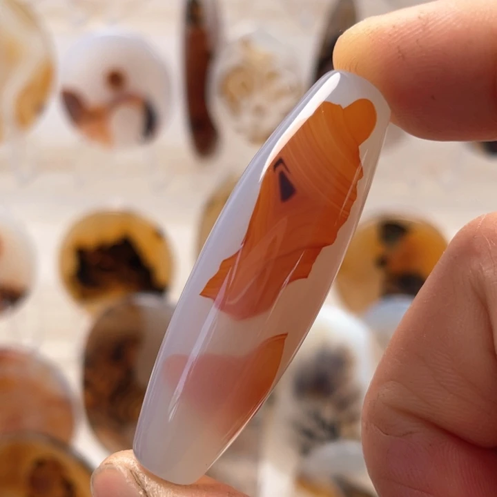 玛瑙/玉髓吊坠(不含链)未镶嵌