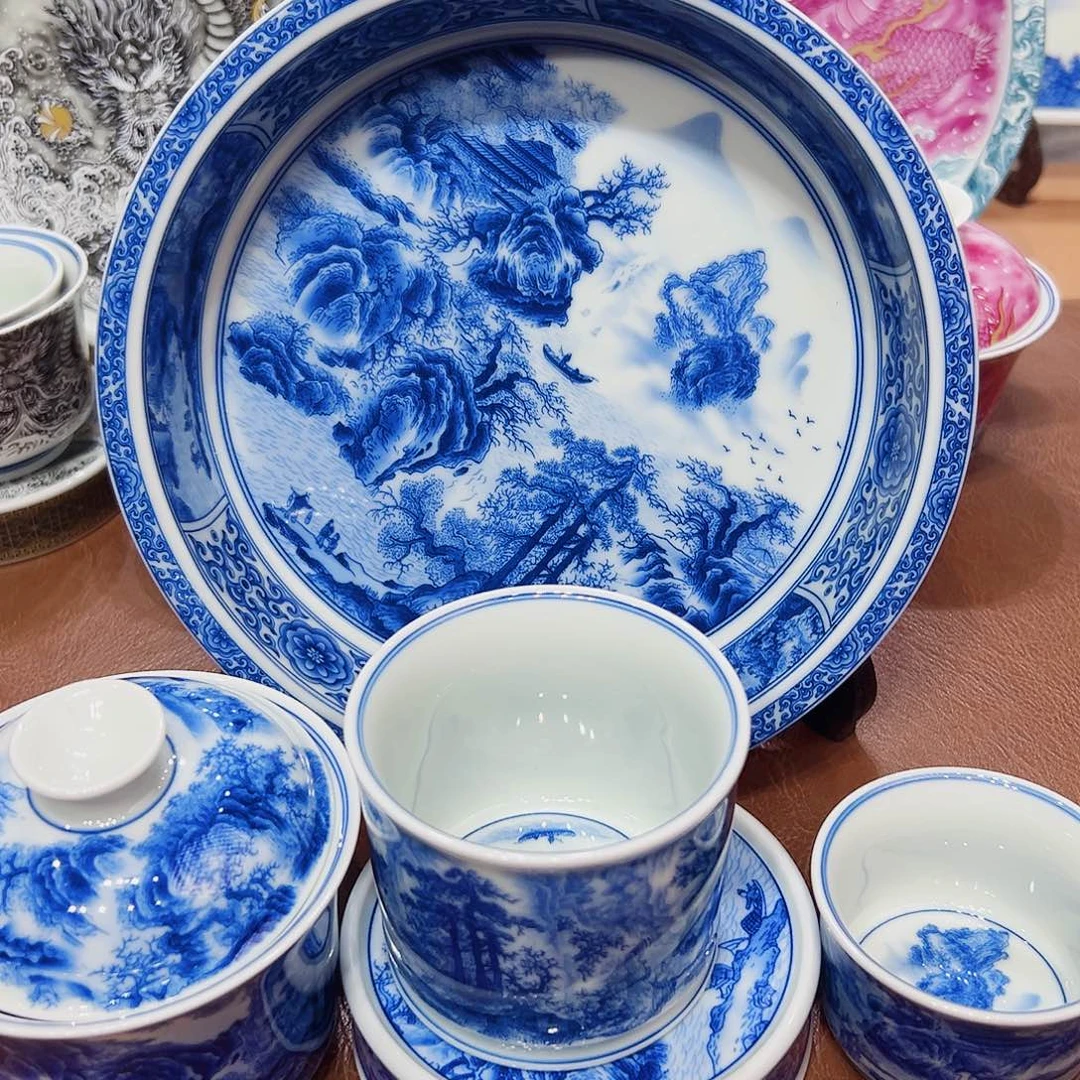 摆件景德镇陶瓷艺术展演厅及景德镇陶瓷