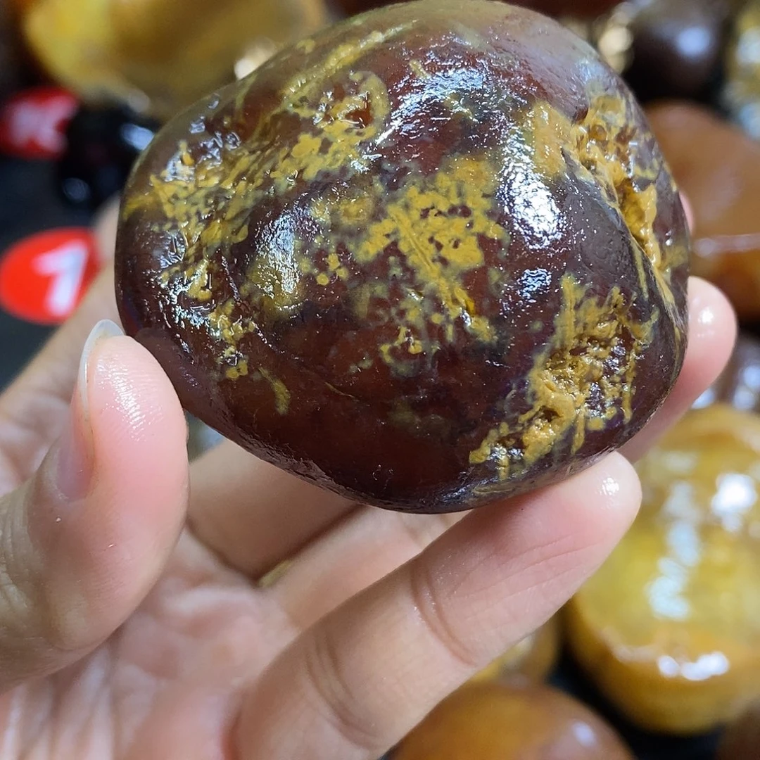 玛瑙/玉髓未镶嵌手把件