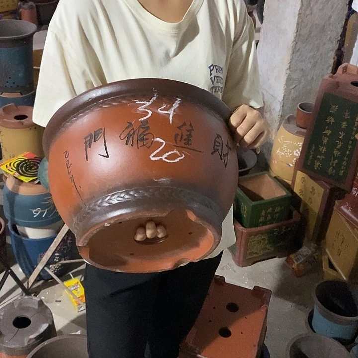 紫砂花盆紫砂花盆