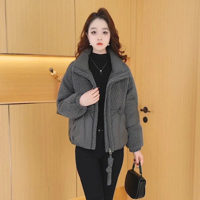 【羽绒服】冬季白鸭绒羽绒服百搭新款时尚气质休闲保暖外套女冬款