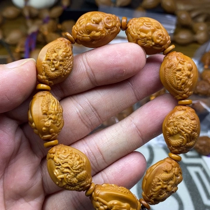 橄榄核手串/手链橄榄核雕工艺手串