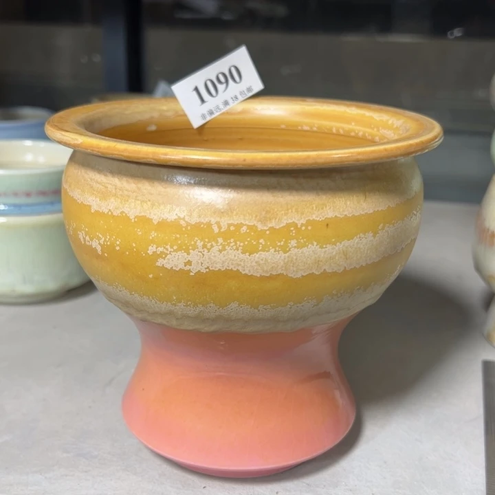 口13高14 活动价，30包邮，景德镇手工盆