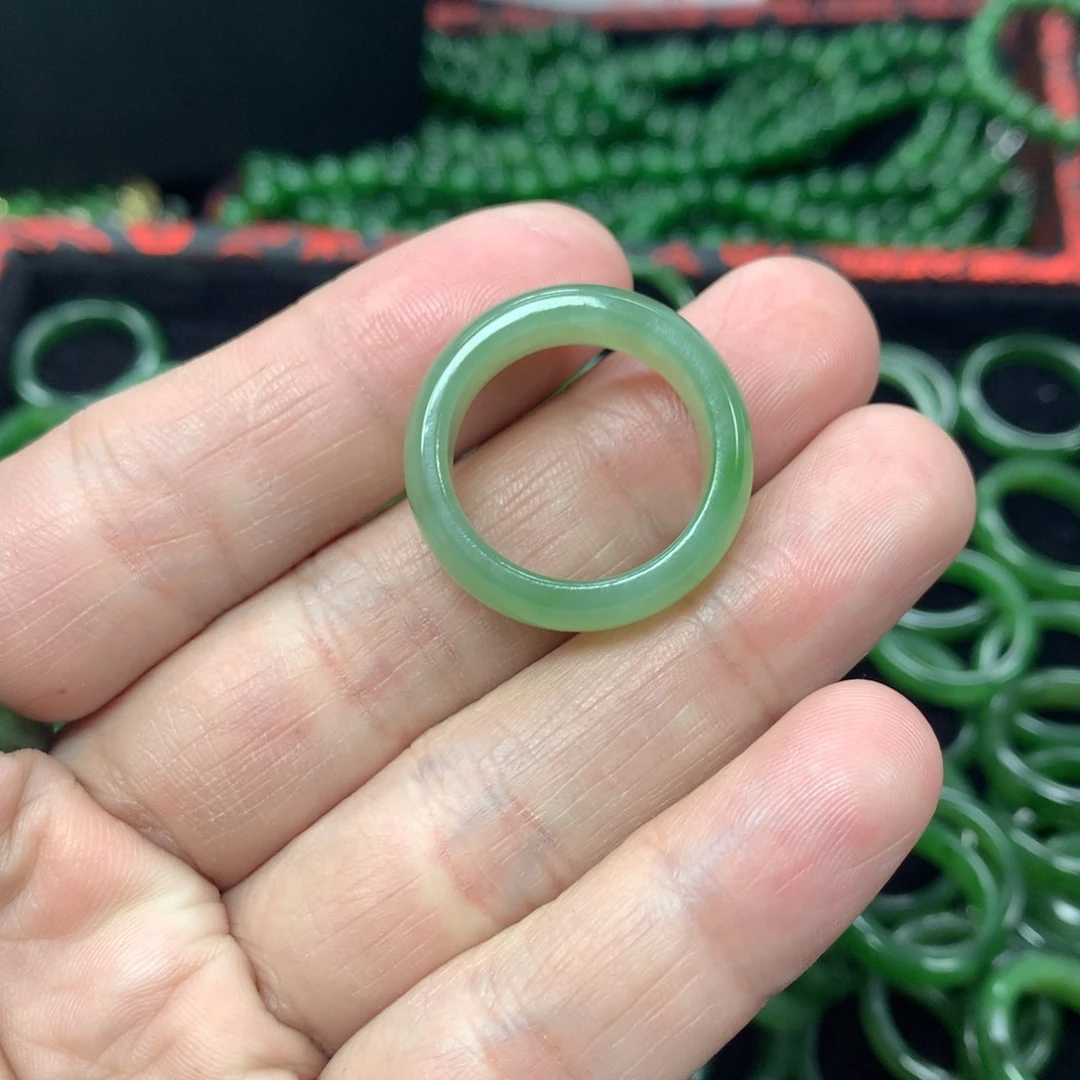 【闪购商品】和田玉戒指未镶嵌7**a