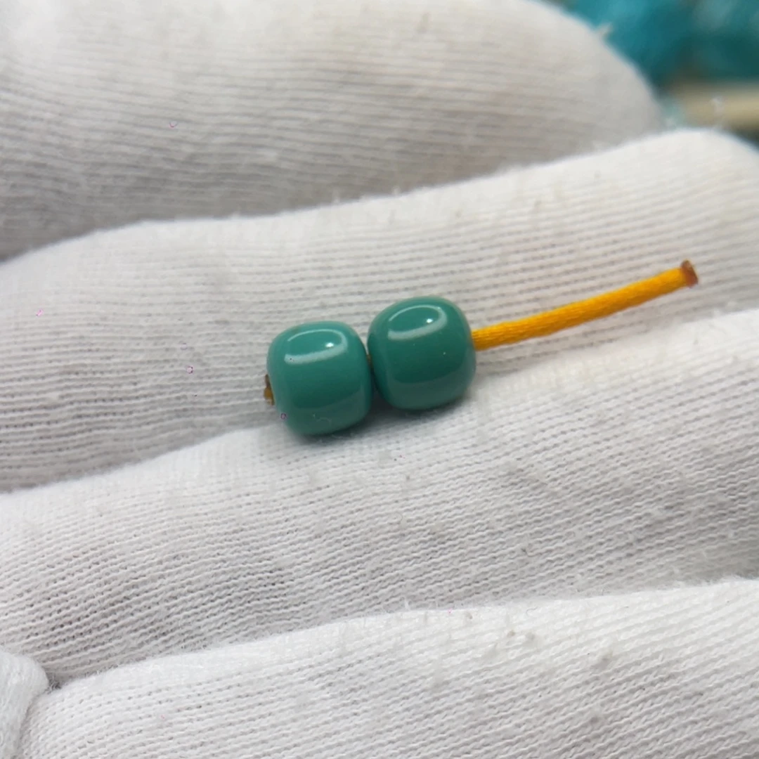 绿松石未镶嵌颈饰卡7.8