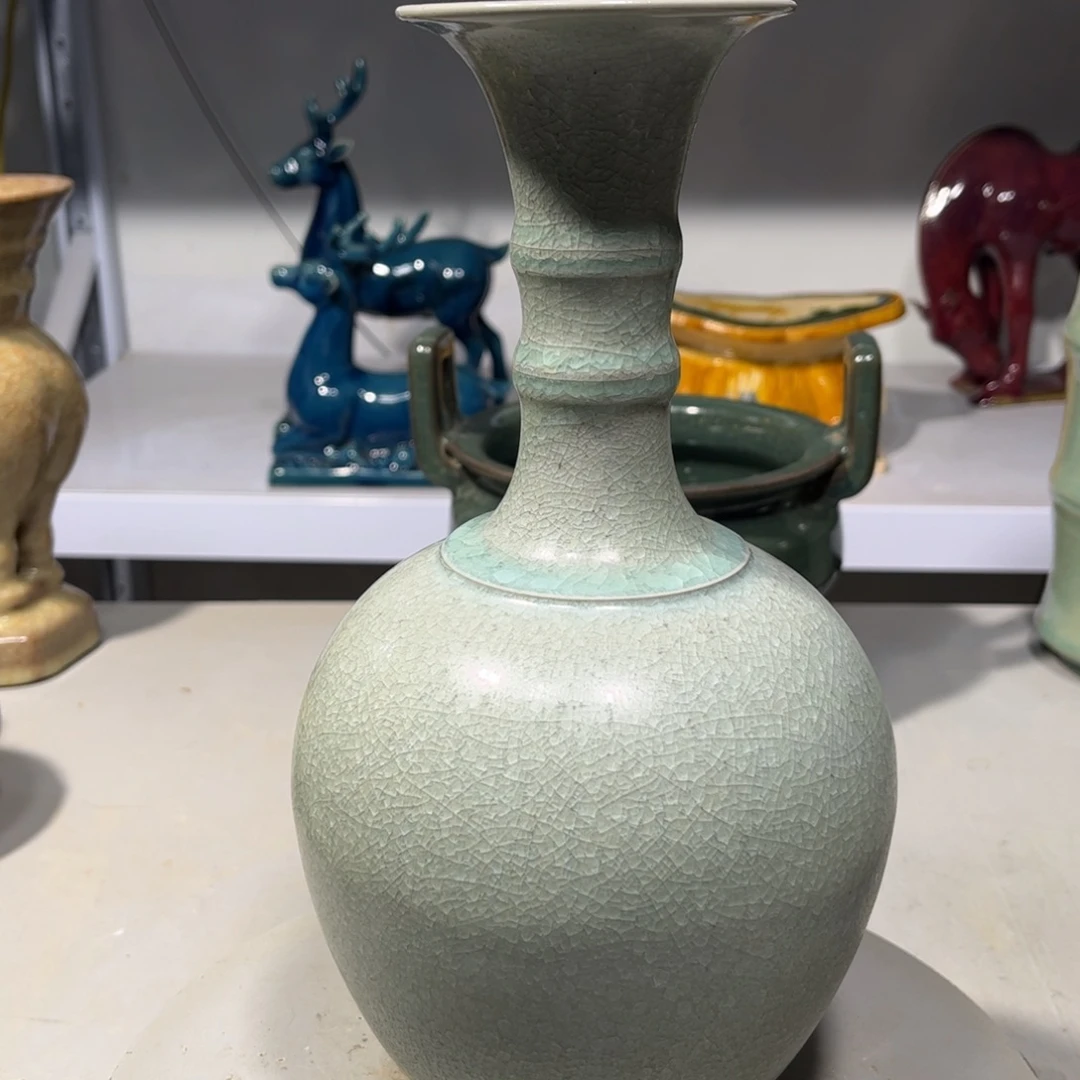 瓶汝窑瓷器品相完美