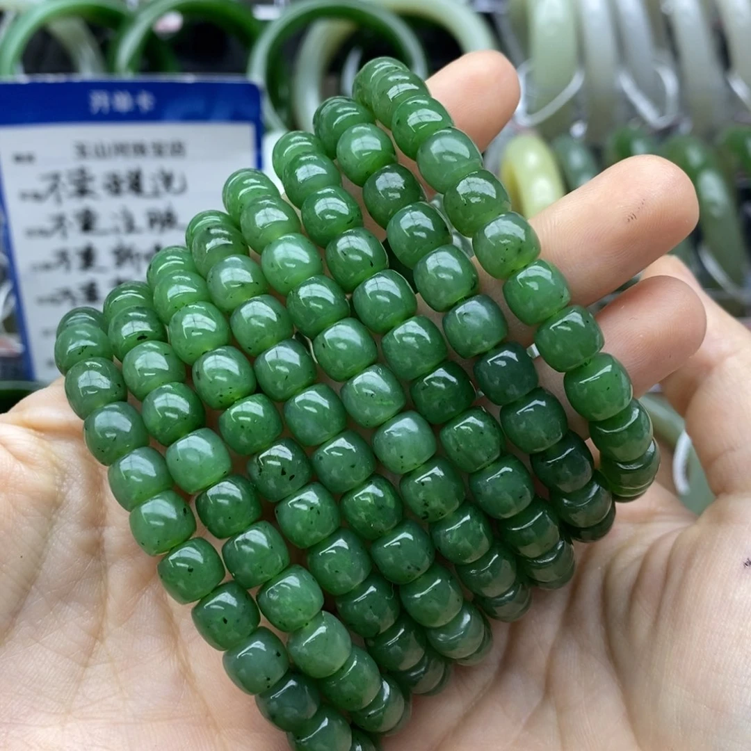 手串未镶嵌和田玉卡8