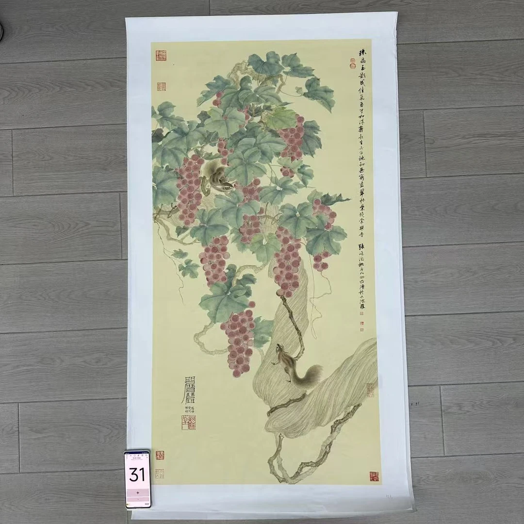 现货，张峻滔，138*68，花鸟，31号