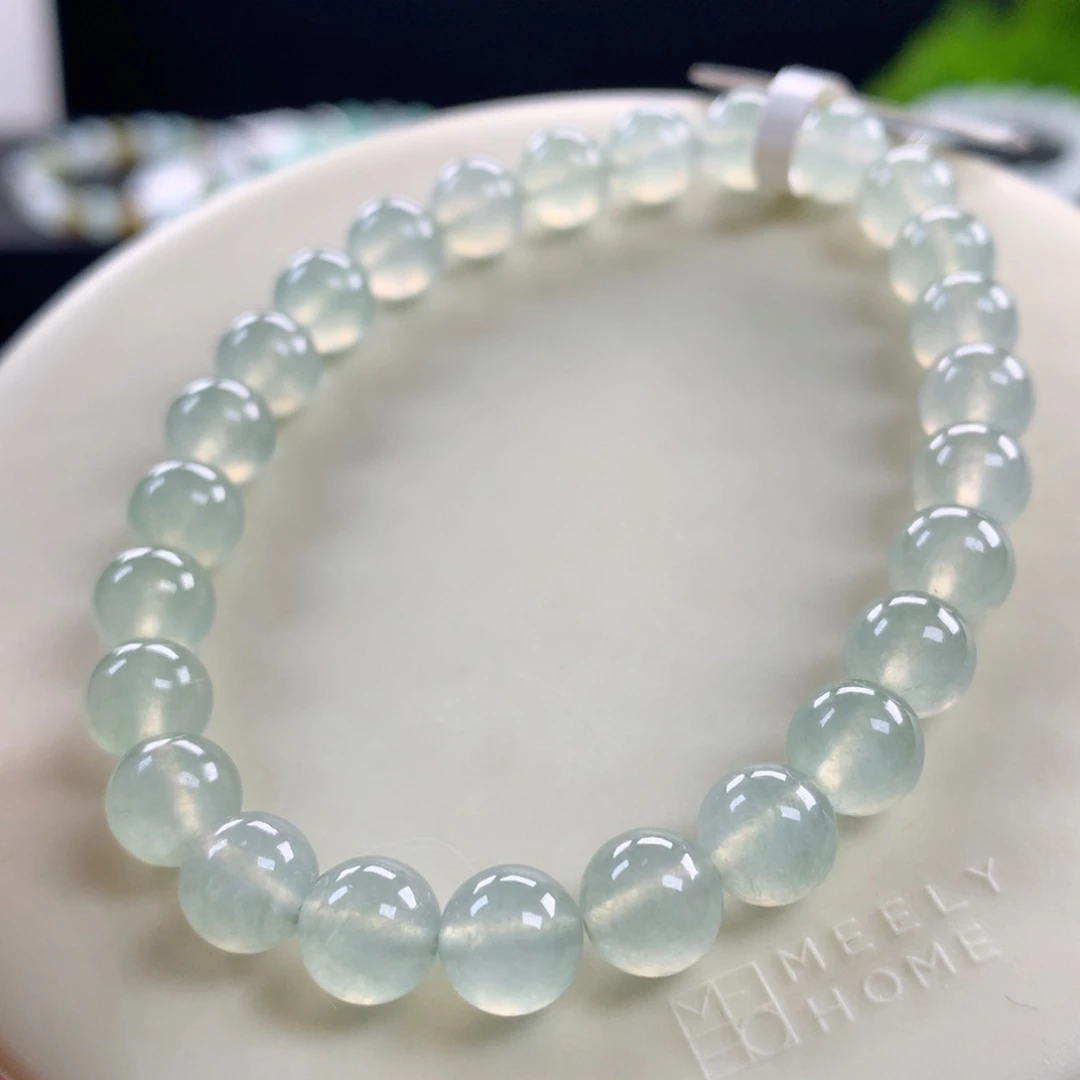 翡翠未镶嵌手链卡7