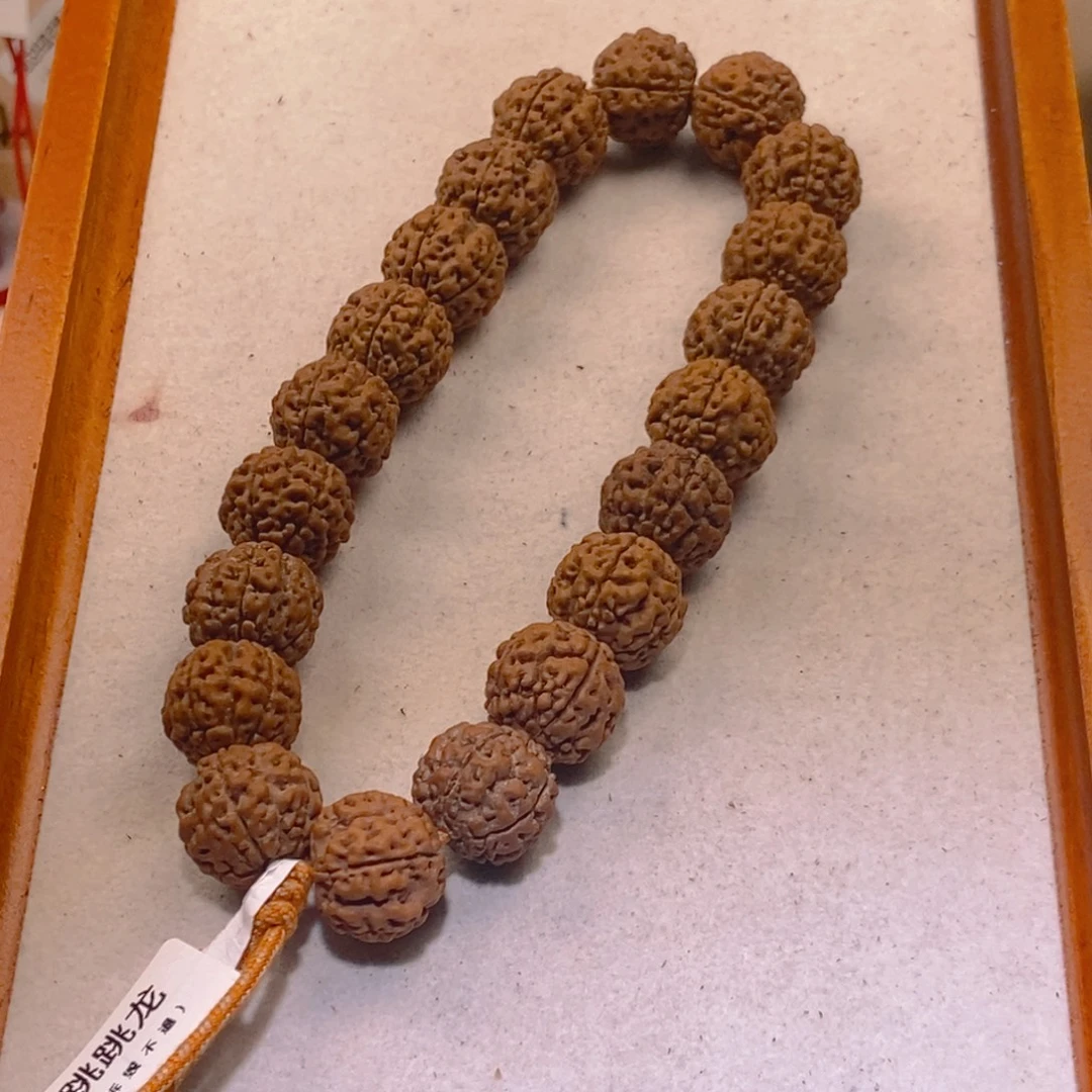 手串金刚菩提007古树玉皮跳跳龙16.0