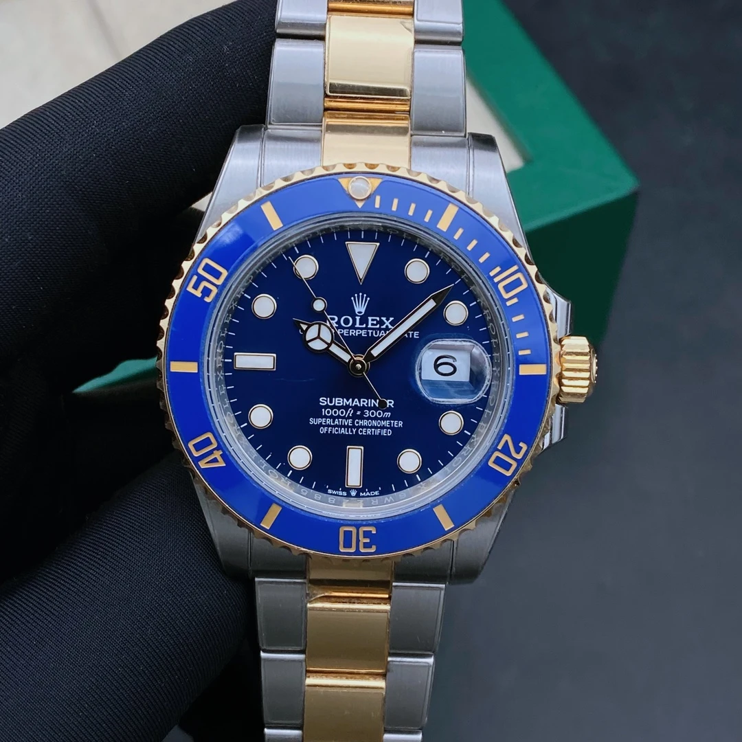 99新 Rolex/劳力士 潜航者126613男表/25年全套/表径41