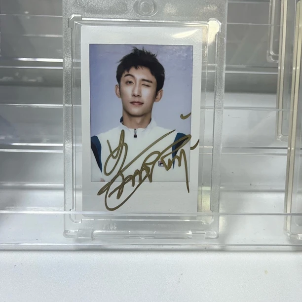 P1789【黄景瑜】正品拍立得照片 白边